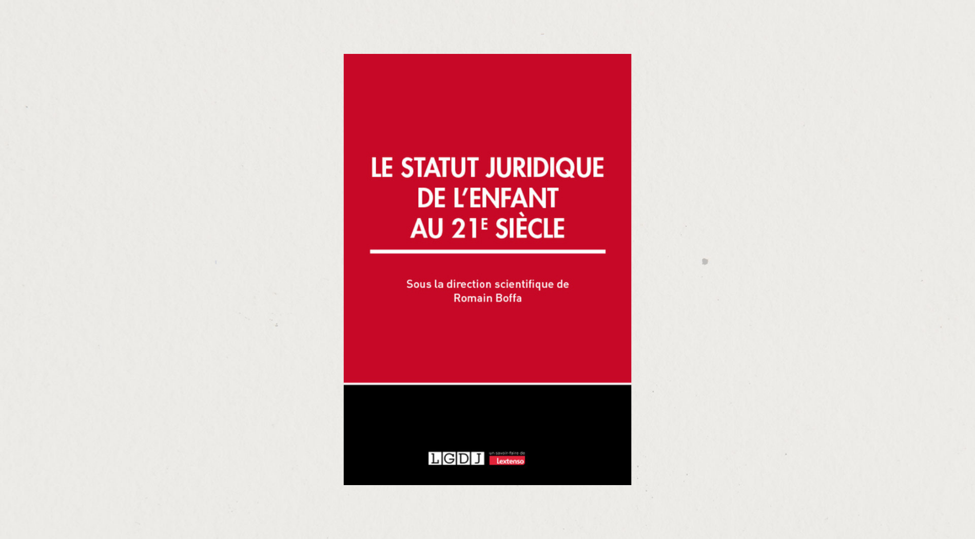 Illustration de l'article Le statut juridique de l’enfant au 21e siècle